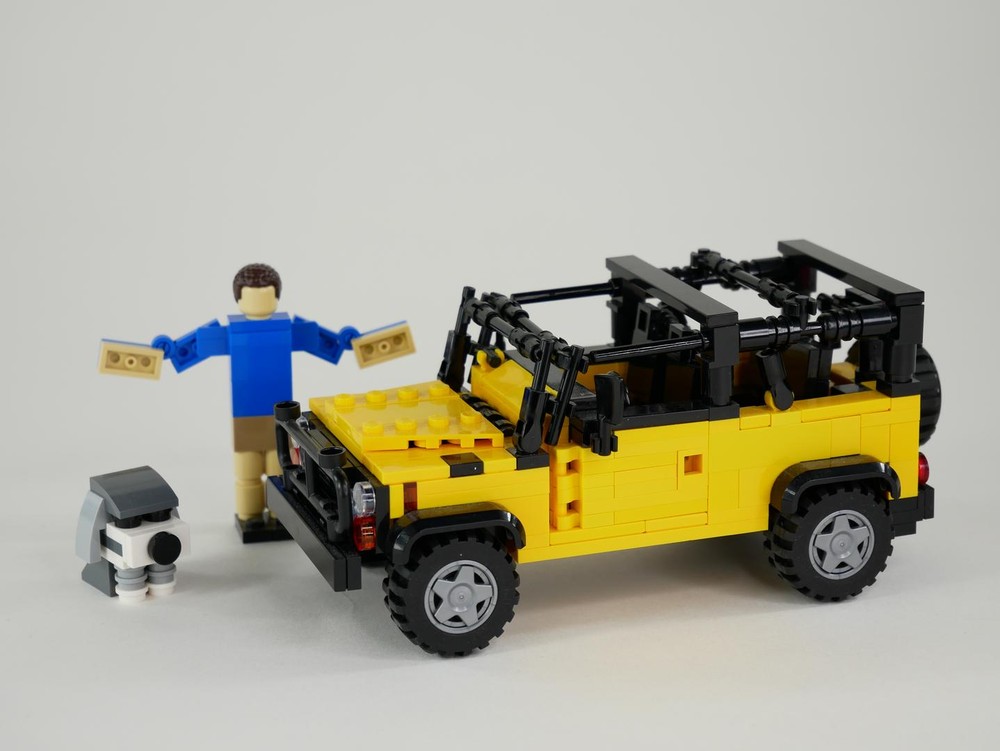 Lego Doug DeMuro's Land Rover Defender 90 NAS