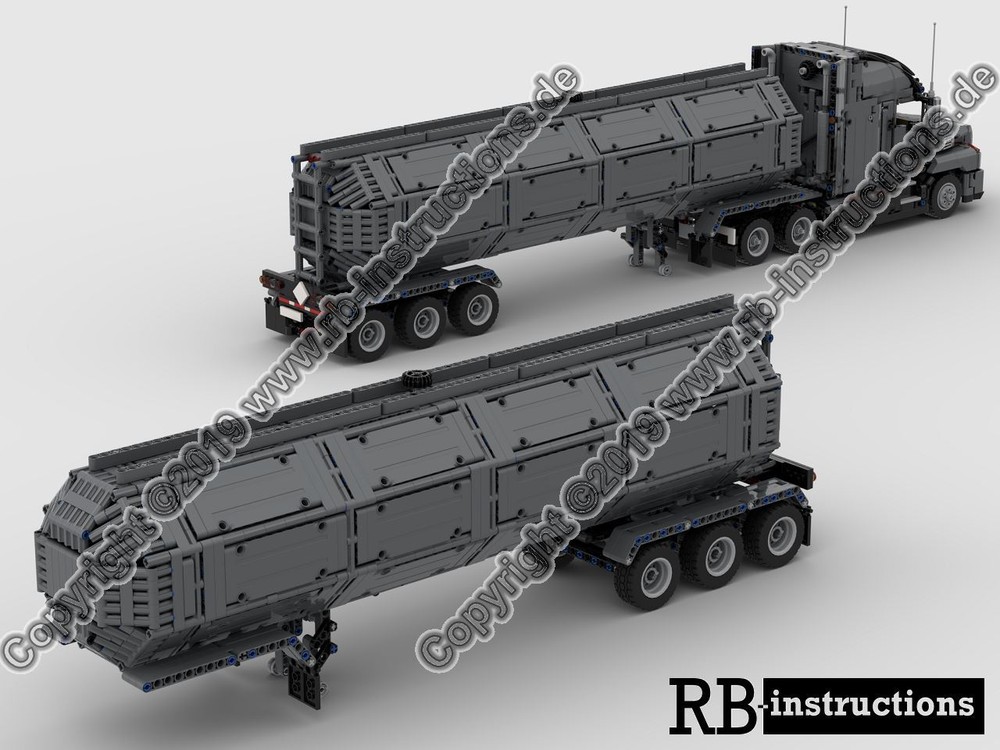 Lego Tank Trailer for 42078 Mack Anthem