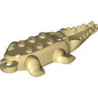 Animal Body Part, Alligator / Crocodile Body New Style / Tan