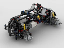 Change moc-28766 from designer' Olivier Z'. 4×4power functions base! (42099)