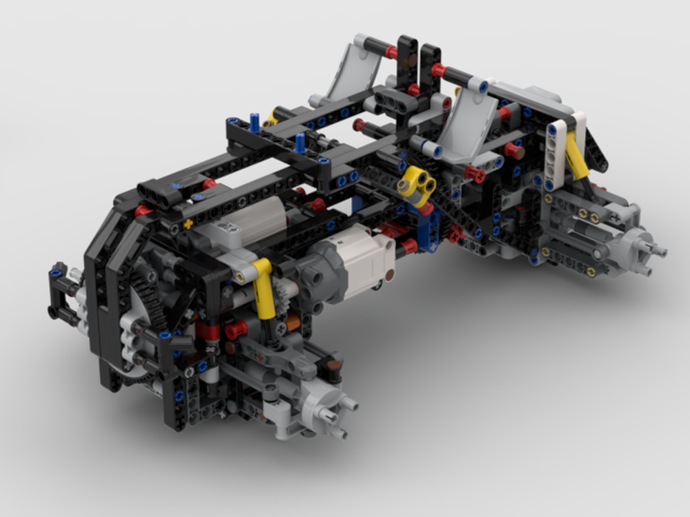 Lego Change moc-28766 from designer' Olivier Z'. 4×4power functions base！ （42099）