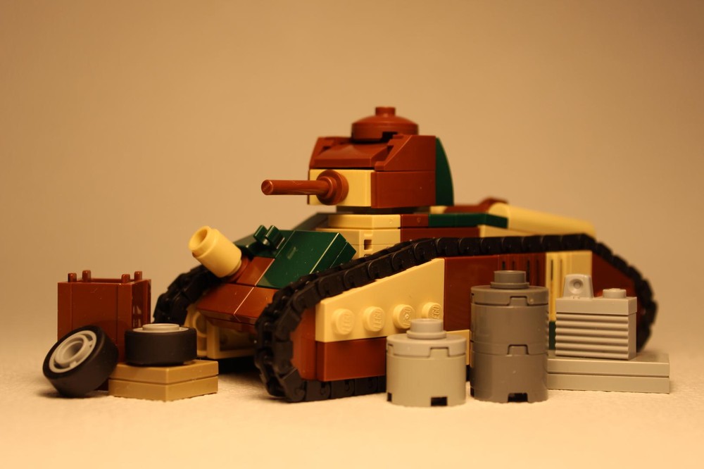 Lego French WW2 Char B1