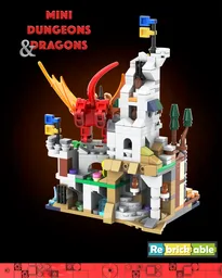 Mini Dungeons & Dragons Red Dragon's Tale