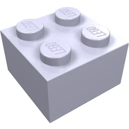 Brick 2 x 2 / Light Violet