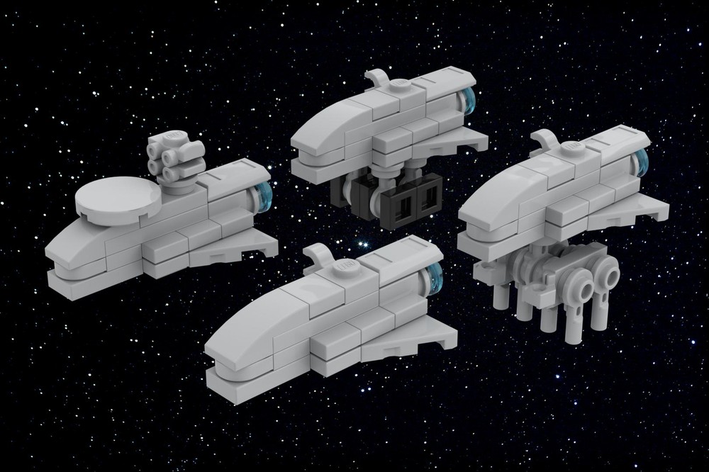Lego 1:1455 Imperial Gozanti-class Cruisers