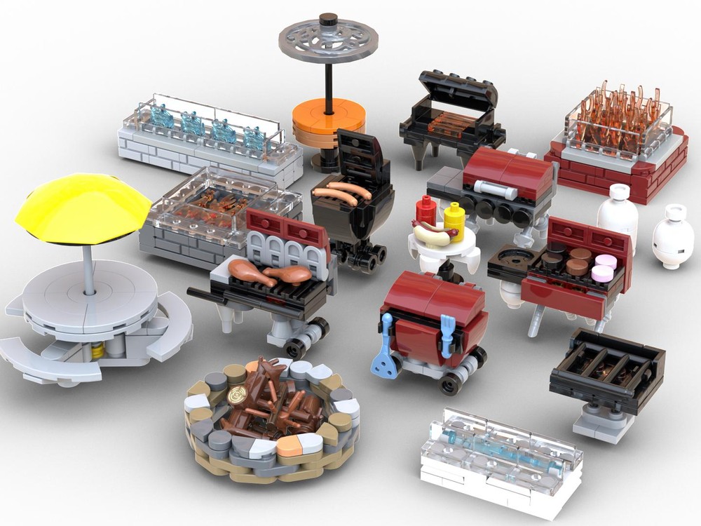 Lego Grills Barbecues and Fire Pits