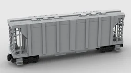 Wagon Covered Hopper - B&O - MOC