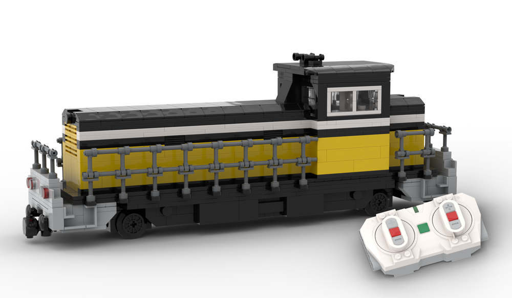 Lego Diesel locomotive - SNCF Class Y 8000