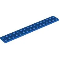 Plate 2 x 16 / Blue