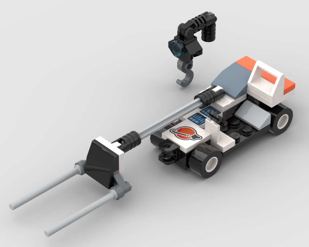 Lego City Space Telehandler (952212 Mod)