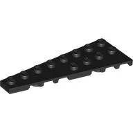 Wedge Plate 8 x 3, 8° Left / Black
