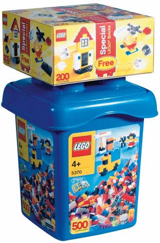 Lego Large Make and Create Bucket with Special LEGO Bonus Bricks (Bucket and its contents only)