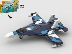 Boeing F/A-18E Super Hornet Aggressor - Alternate Build of 2 x 31160 Race Plane