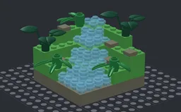 small waterfall