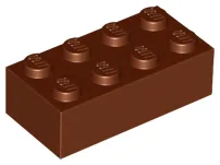 Brick 2 x 4 / Reddish Brown