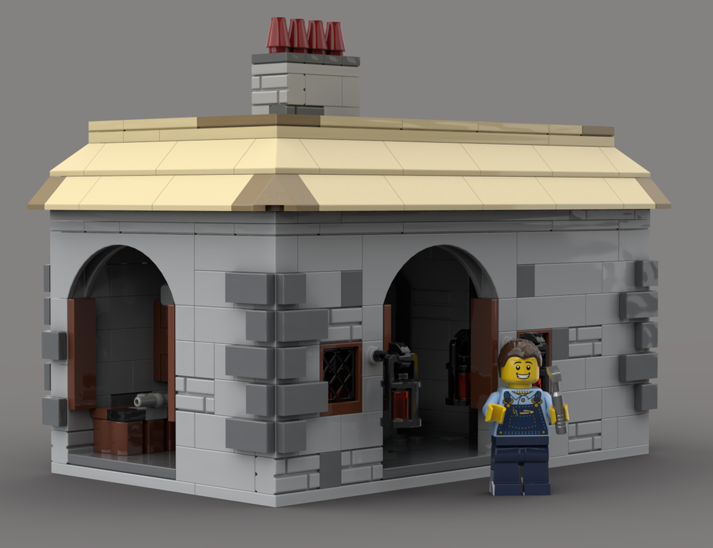 Lego Lumbridge Furnace