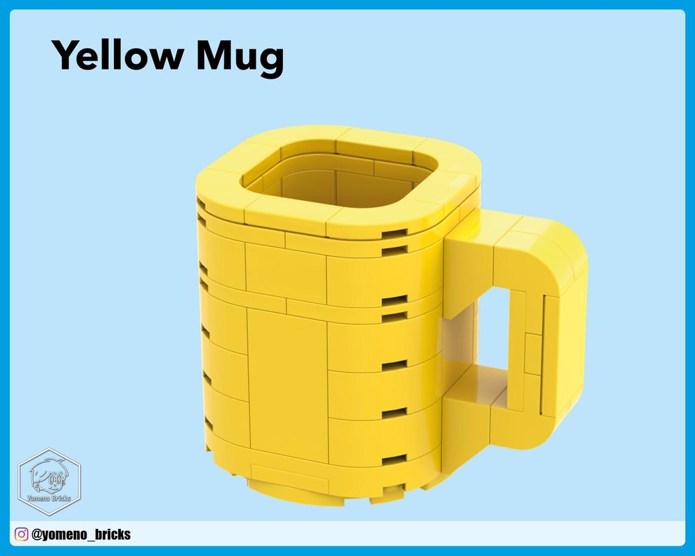 Lego Yellow Mug