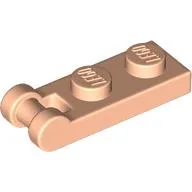 Plate Special 1 x 2 with Handle on End [Closed Ends] / Light Nougat