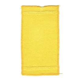 Scala, Blanket / Towel 18 x 10 with 2 Stitched Ribbons / Yellow
