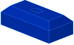 Lego Tap 1 x 2 Base / Blue
