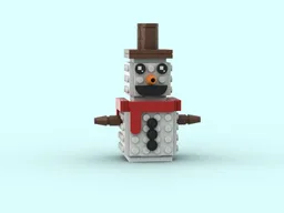 Advent Build #2- Snowman Ornament