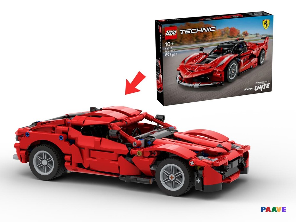 Lego 42212 Ferrarl 812 Superfast