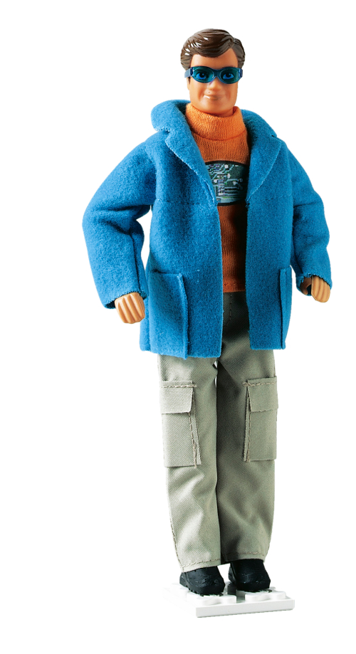Lego Christian in Tough Wear