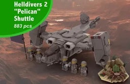 Helldivers 2 "Pelican" Shuttle