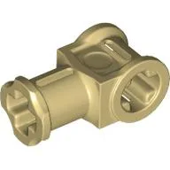 Technic Axle Connector with Axle Hole / Tan