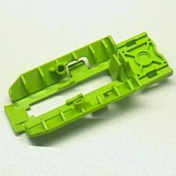 Technic Wheel Holder 7 x 3 / Lime