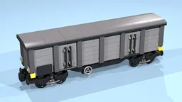 8-Wheel Box Wagon (SNOT, gray)