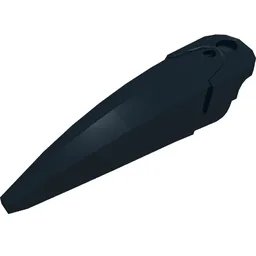 Large Figure Limb Cover / Claw / Spike Large with Axle / Black