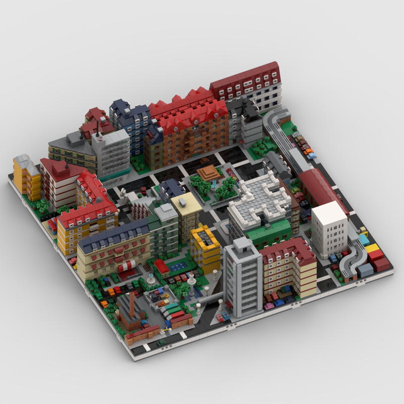 Lego Micropolis Collection 1: 16 nice fitting modules