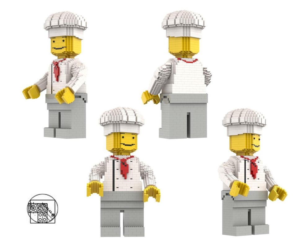 Lego Maxi figure Chef