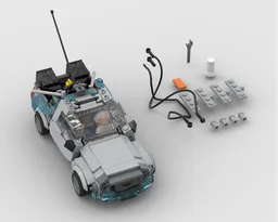 Fully modified Delorean Time Machine