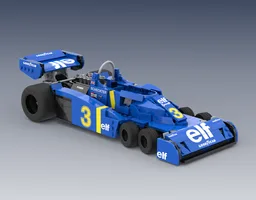 Tyrrell P34 1976 - working V8