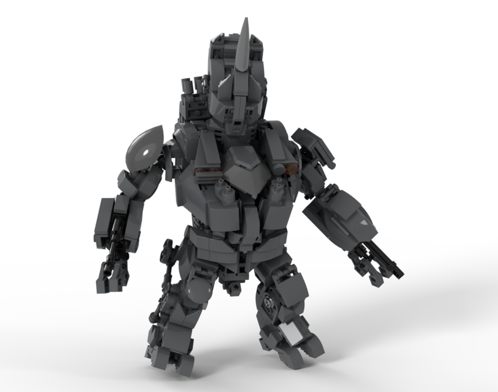 Lego Rhino_《The Amazing Spider-Man》
