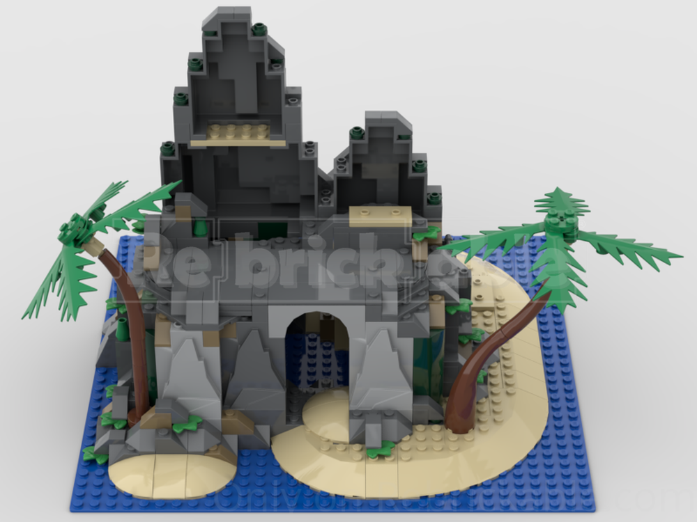 Lego Moana Te Fiti Motufetu Island Combo