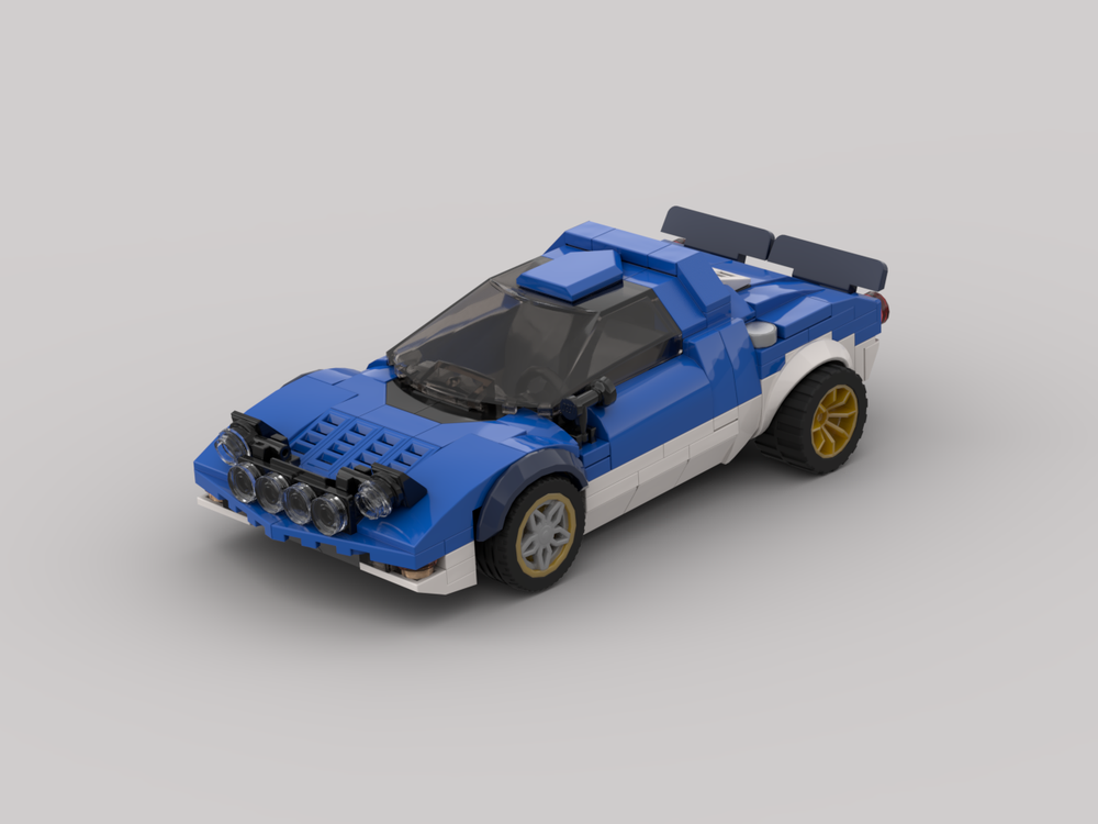 Lego Lancia Stratos HF Rallye (Group 4)