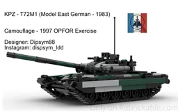 KPZ T-72M1 (Model East Germany 1983)