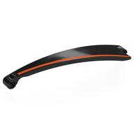 Lego Technic Panel Curved 3 x 13 x 2 Tapered, Left #52 with Orange Stripe print
