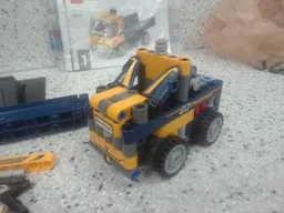 Pickup with Front Engine and Steering