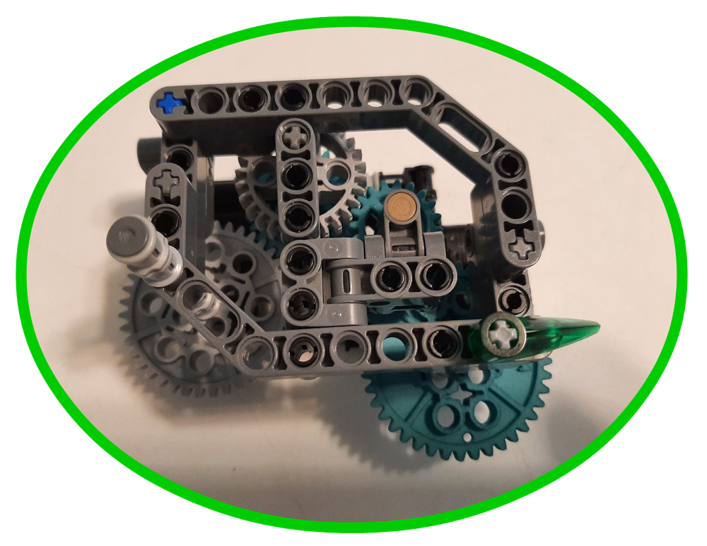 Lego Antikythera Mechanism Lunar Perigee