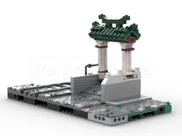 modular trainstation ramp right