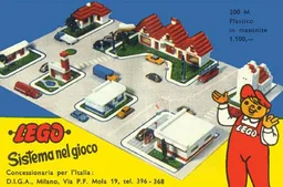 LEGO Town Plan Wooden Board