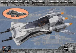Pirate Snub Fighter Three-Point Landing Gear Mod