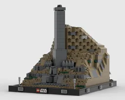 Microscale Great Mothers' Fortress on Peridea Diorama