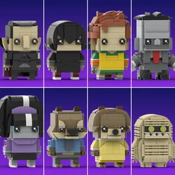 Hotel Transylvania Brickheadz Collection