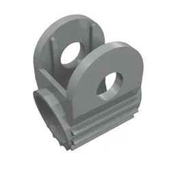 Technic Steering Rack / Light Gray
