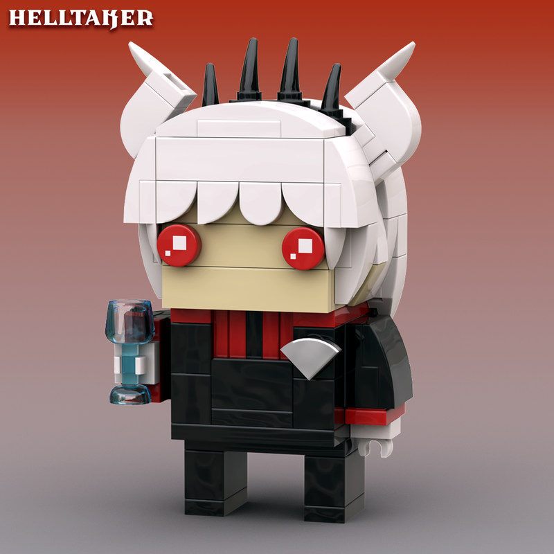 Lego Helltaker Brickheadz | Lucy